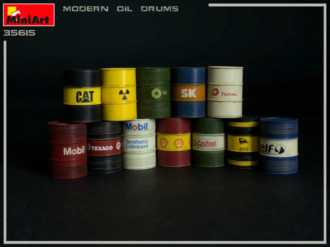 Miniart 1:35 Modern Oil Drums 200l MiniArt