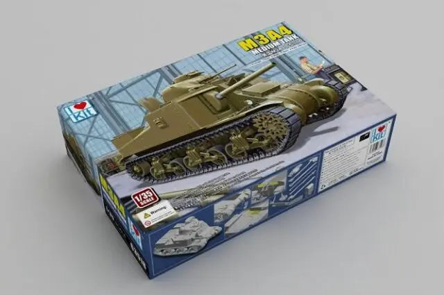 I Love Kit 1/35 M3A4 Medium Tank Plastic Model Kit I Love Kit
