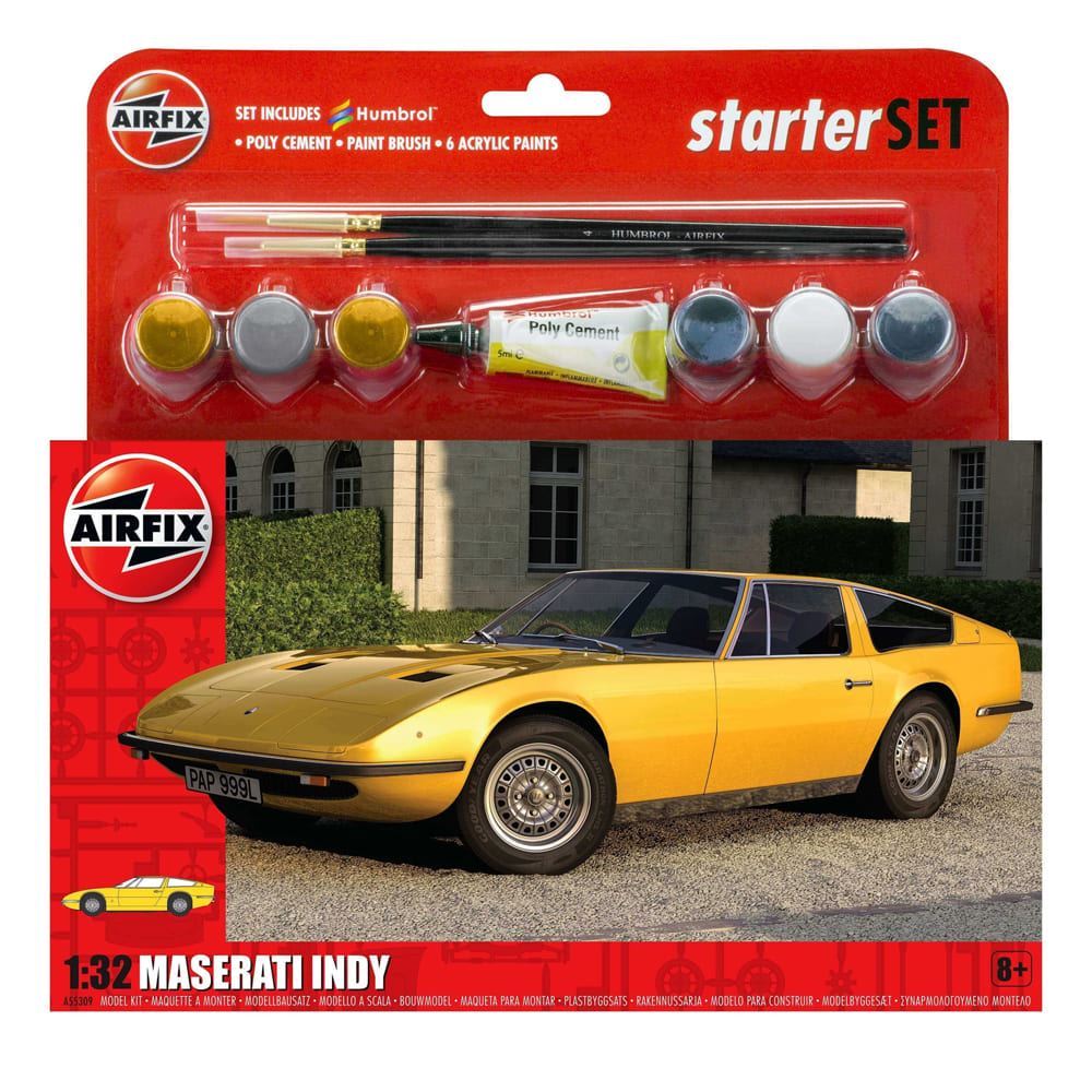 Airfix 1/32 Maserati Indy Starter Set