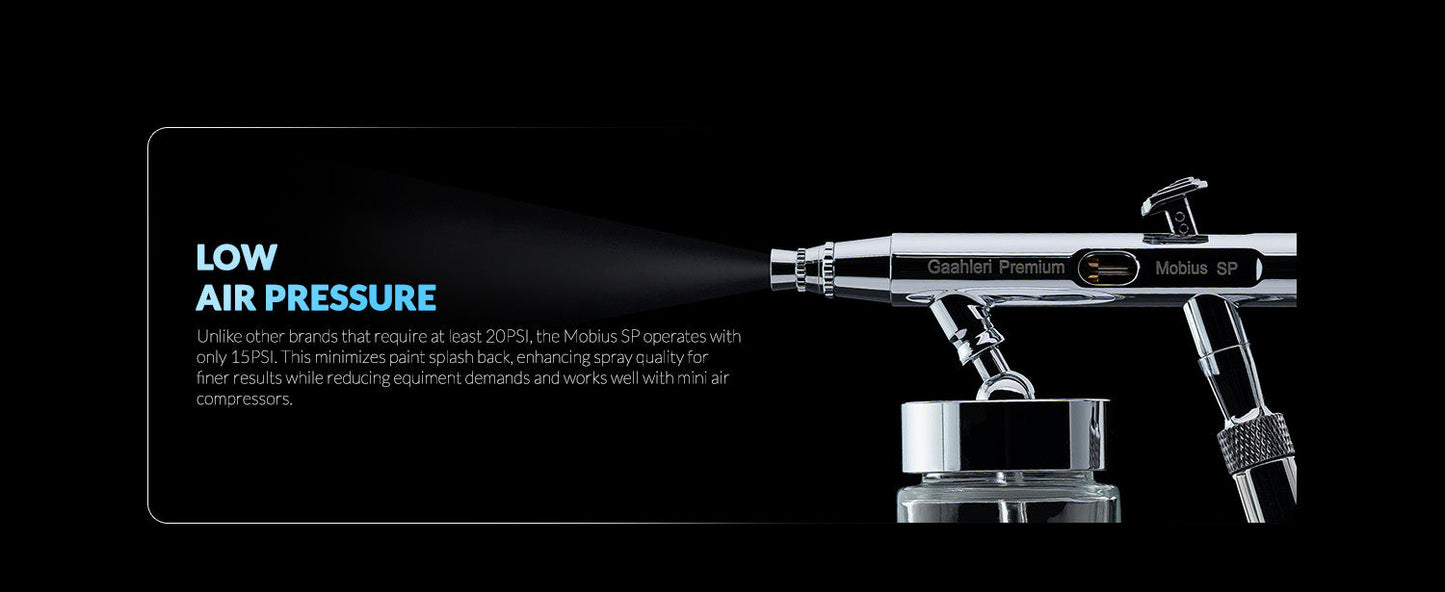 Gaahleri Premium Series GHPM-Mobius SP 0.3 & 0.5mm Airbrush Gaahleri