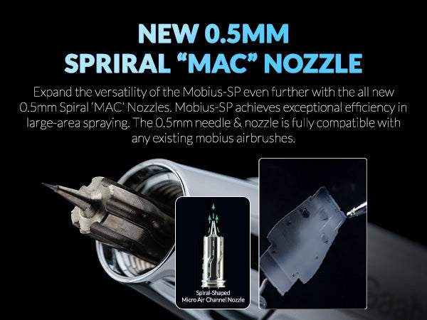 Gaahleri Premium Series GHPM-Mobius SP 0.3 & 0.5mm Airbrush Gaahleri