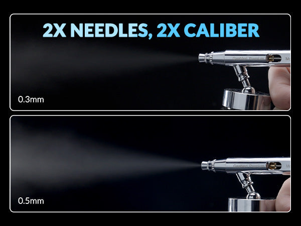 Gaahleri Premium Series GHPM-Mobius SP 0.3 & 0.5mm Airbrush Gaahleri