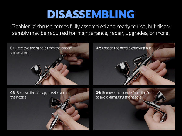 Gaahleri Premium Series GHPM-Mobius SP 0.3 & 0.5mm Airbrush Gaahleri