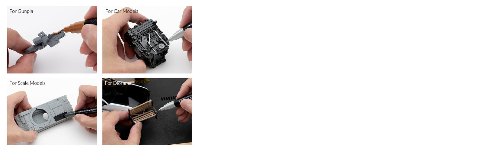 Gaahleri Water Based Acrylic Ink Metallic Series Markers Gaahleri