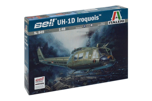 Italeri 1/48 UH - 1D Iroquois with RNZAF Decals Plastic Model Kit Italeri