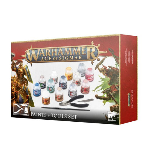 Warhammer Age of Sigmar: Paint Set + Tool Set Games Workshop