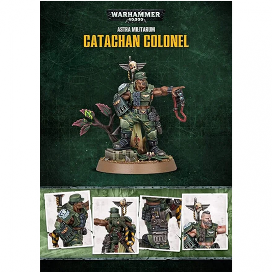 Warhammer 40000: Astra Militarum Catachan Colonel Games Workshop