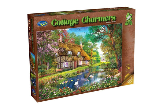 Holdson 1000 Piece Jigsaw Puzzle Cottage Charmers Summer Home Holdson