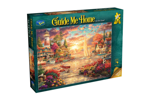 Holdson 1000 Piece Jigsaw Puzzle Guide Me Home Into The Sunset Holdson
