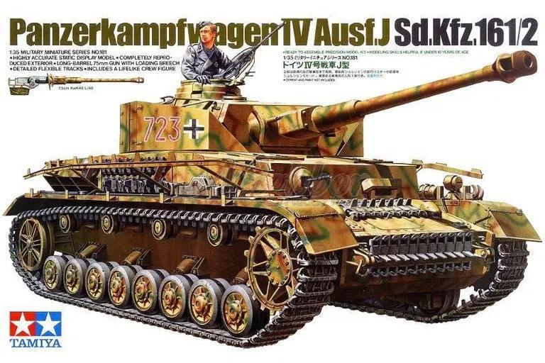 Tamiya 1:35 GERMAN PANZERKAMPFWAGEN IV Ausf.J Plastic Model kit