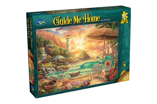 Holdson 1000 Piece Jigsaw Puzzle Guide Me Home Love The Beach Holdson