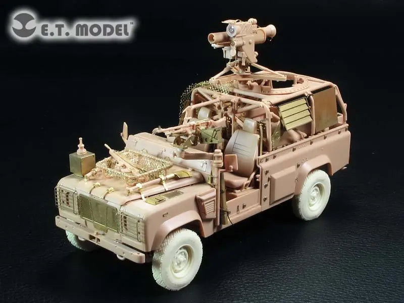 E.T. Model 1:35 Land Rover WMIK w/MILAN ATGM Detail Set E.T. Model