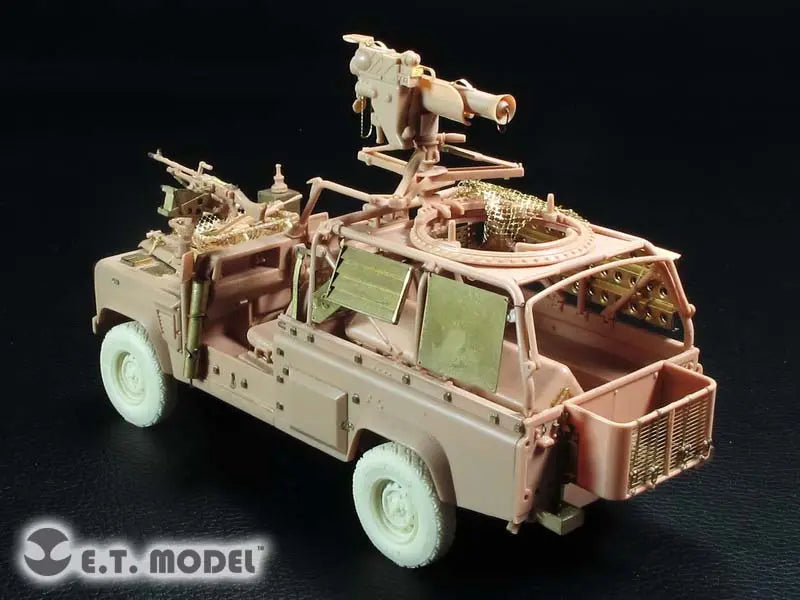 E.T. Model 1:35 Land Rover WMIK w/MILAN ATGM Detail Set E.T. Model