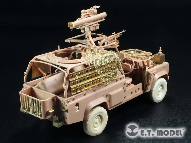 E.T. Model 1:35 Land Rover WMIK w/MILAN ATGM Detail Set E.T. Model