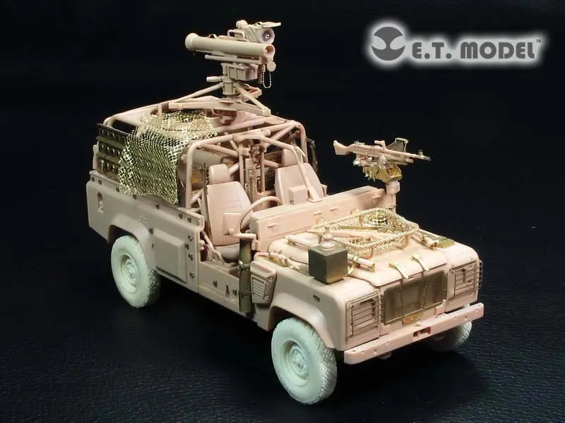 E.T. Model 1:35 Land Rover WMIK w/MILAN ATGM Detail Set E.T. Model