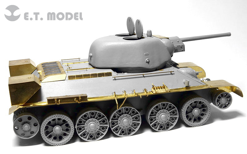 E.T. Model 1/35 WWII Soviet T-34/76 Mod.1942 Stamped Turret