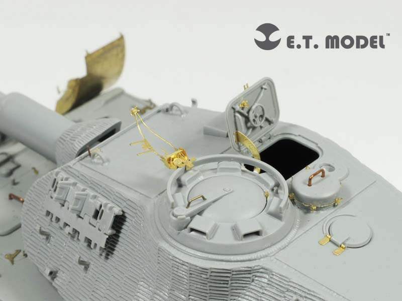 E.T. Model 1/35 WWII German KING TIGER （Porsche Turret）Detail Set