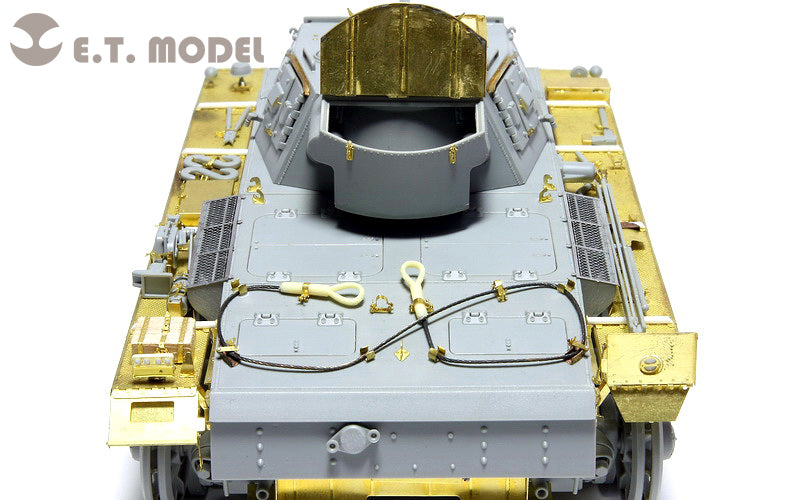 E.T. Model 1/35 WWII German Pz.Kpfw.III Ausf.J Basic Detail Set