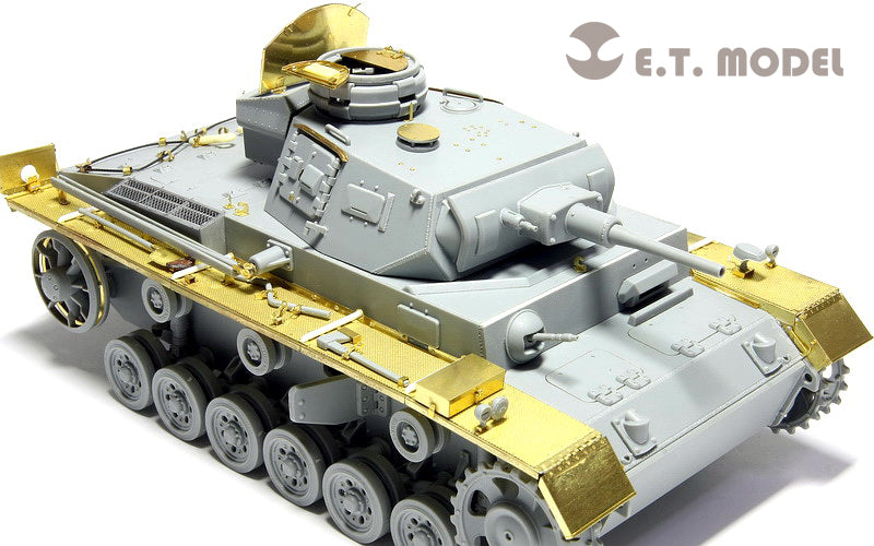 E.T. Model 1/35 WWII German Pz.Kpfw.III Ausf.J Basic Detail Set