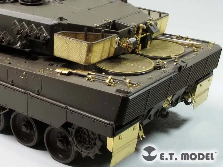 E.T. Model 1:35 German Leopard 2 A5/6 MBT  Engine & Turret Rack Grills E.T. Model