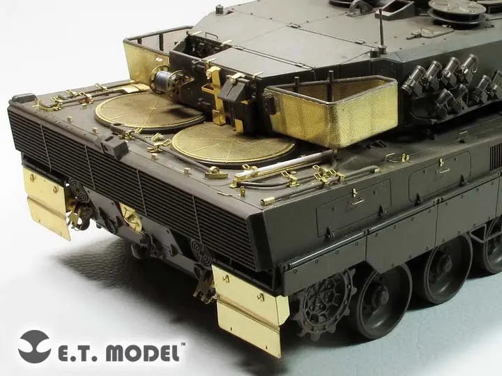 E.T. Model 1:35 German Leopard 2 A5/6 MBT  Engine & Turret Rack Grills E.T. Model