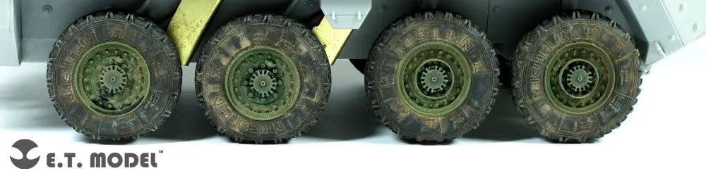 E.T. Model 1:35 US ARMY Stryker Armored Vehicle Weighted Road Wheels E.T. Model