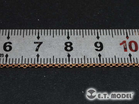 E.T. Model Chains (1.5mmx1.0mm Φ0.2mm , brass) E.T. Model