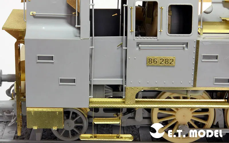 E.T. Model 1:35 Steam Locomotive BR86 DRG Super Detail Set E.T. Model