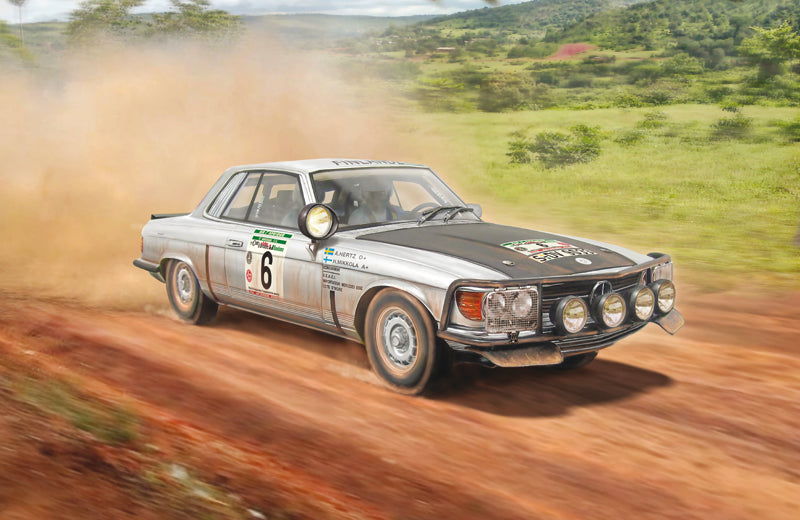 Italeri 1:24 Mercedes-Benz 450SLC Rallye Bandama 1979 Plastic Model Kit Italeri