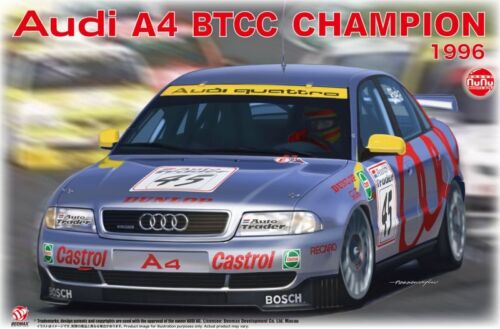 NuNu 1/24 Audi A4 Quattro 1996 BTCC Champion Plastic Model Kit