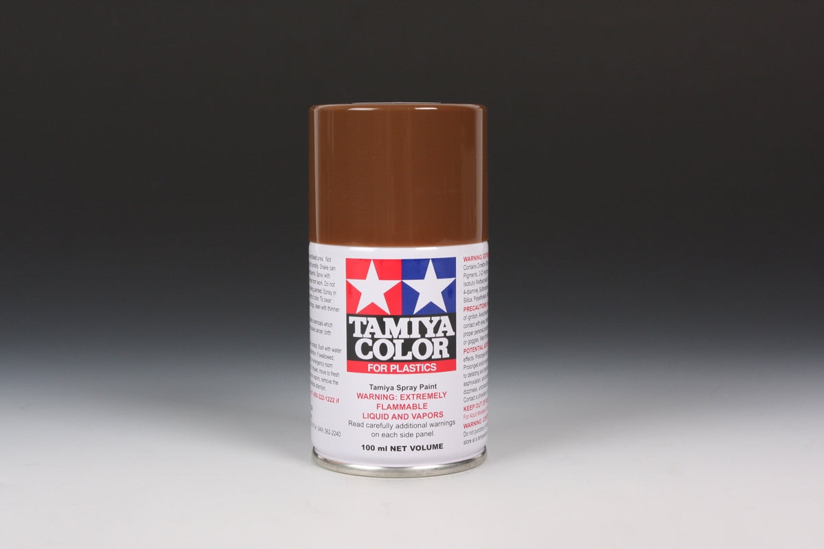 Tamiya Color Spray Paint TS-1 Red Brown 100ml Tamiya