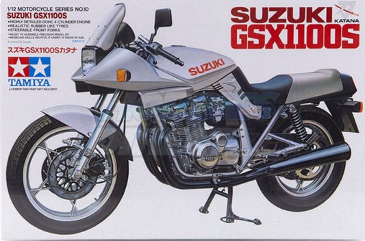 Tamiya 1/12 Suzuki GSX1100S Katana Plastic Model Kit Tamiya