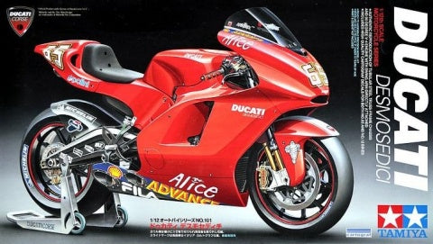 Tamiya 1/12 Ducati Desmosedici Plastic Model Kit Tamiya