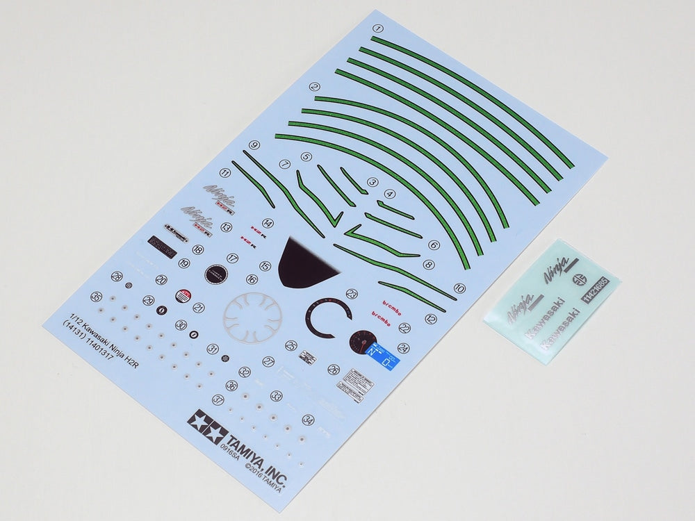 Tamiya 1/12 Kawasaki Ninja H2R Plastic Model Kit Tamiya