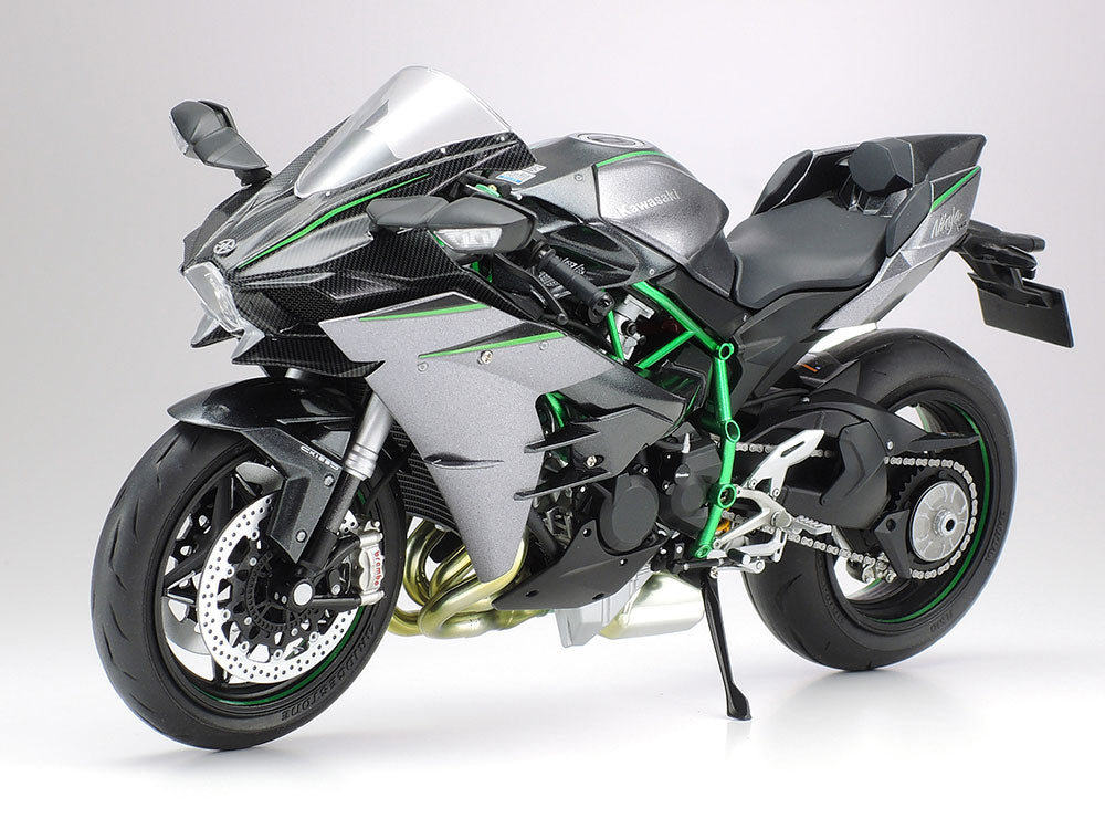 Tamiya 1/12 Kawasaki Ninja H2 Carbon Plastic Model Kit Tamiya