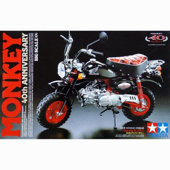 Tamiya 1/6 Honda Monkey 40th Anniversary Plastic Model Kit Tamiya