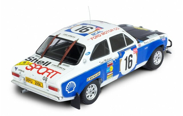 IXO Models 1/18 Ford Escort MK1 RS 1600 #16 T.Makinen - H.Liddon Safari Rally 1973 IXO Models