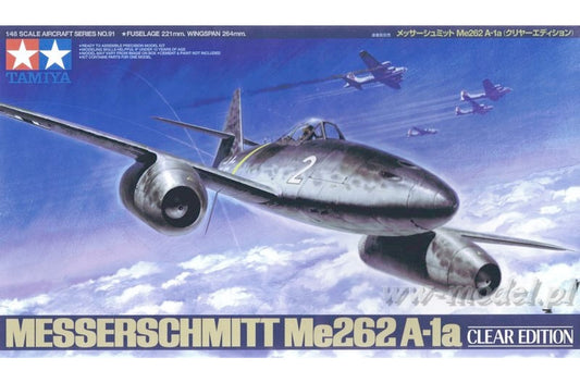 Tamiya 1:48 Messerschmitt Me262 A-1a Clear Edition Tamiya