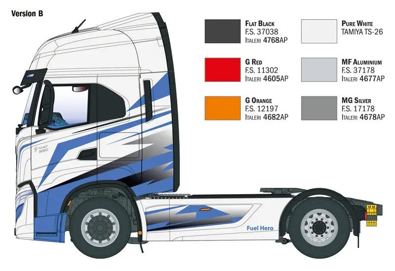 Italeri 1/24 Iveco S-Way Plastic Model Kit