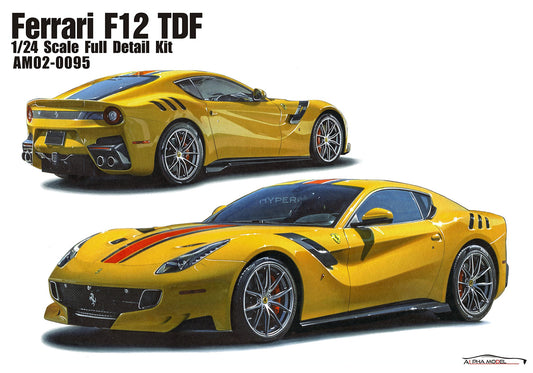 Alpha Models 1:24 Ferrari F12 TDF - Full Resin Model Kit