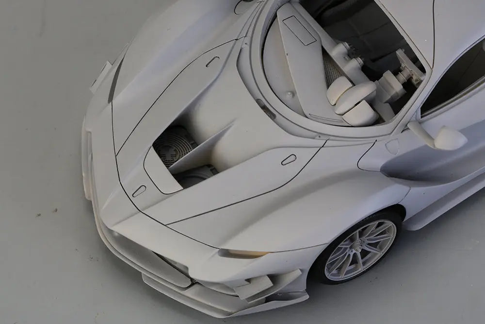 Alpha Models 1:24 Ferrari FXX K EVO - Full Resin Model Kit Franklin Hobbies Ltd