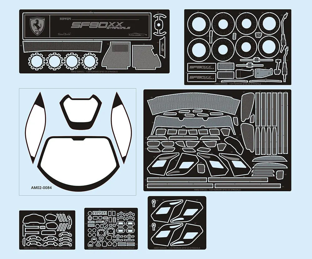 Alpha Models 1:24 Ferrari SF90XX Stradale - Full Resin Model Kit Alpha Models