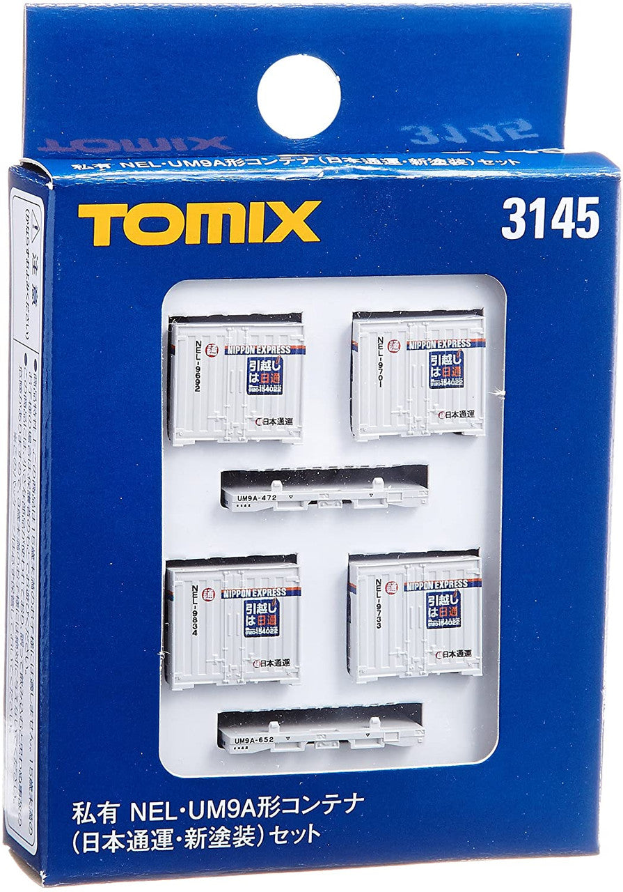 Tomix 3145 Type NEL UM9A 6' Containers (N scale) Tomix