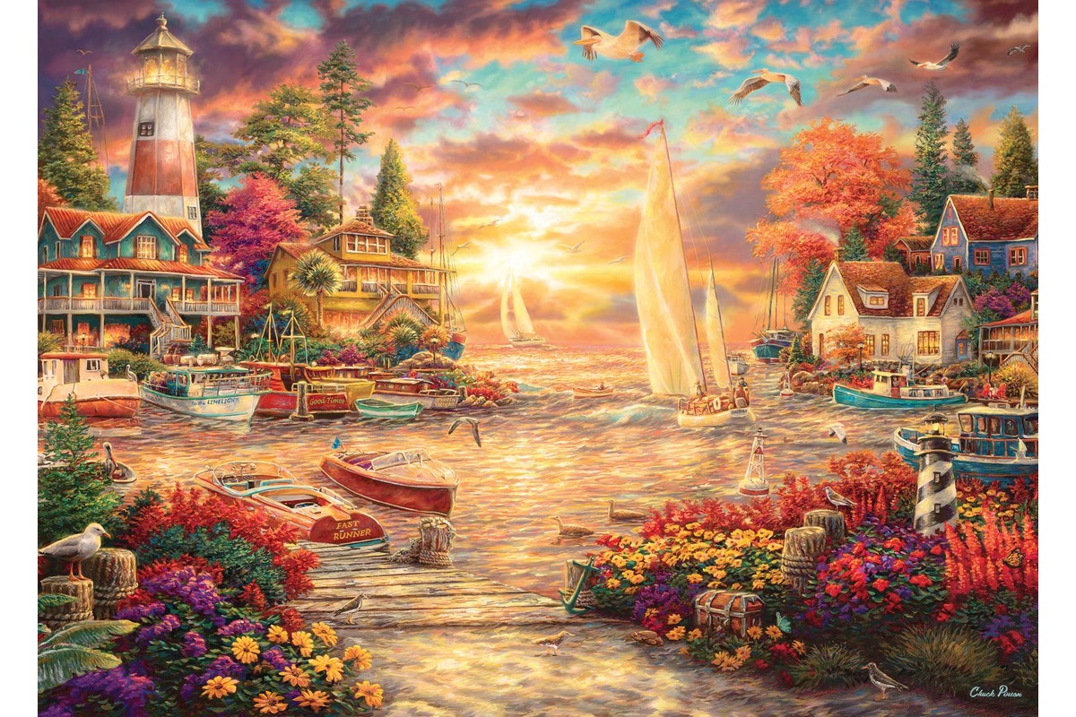 Holdson 1000 Piece Jigsaw Puzzle Guide Me Home Into The Sunset Holdson