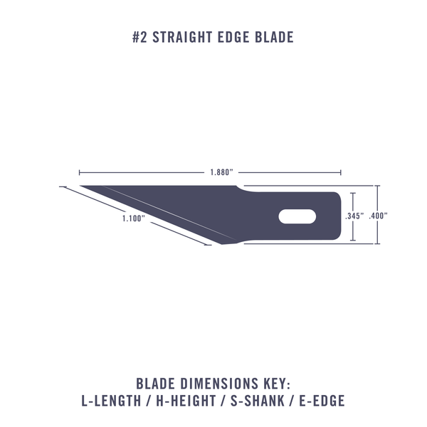 Excel #2 Straight Edge Blade (5)