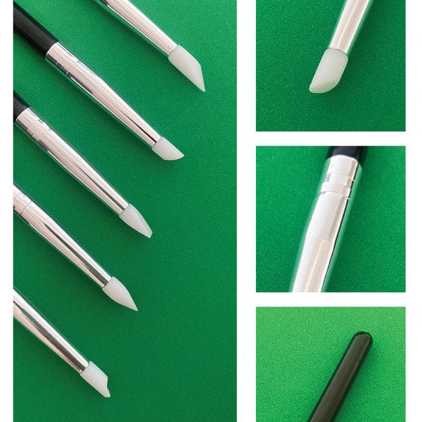 Ickysticky Silicone Tip Brush 5pk IckySticky