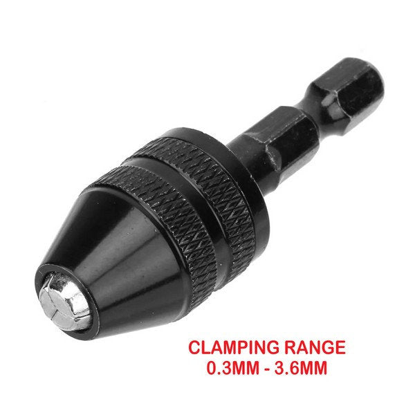 IckySticky Drill Chuck Adapter keyless