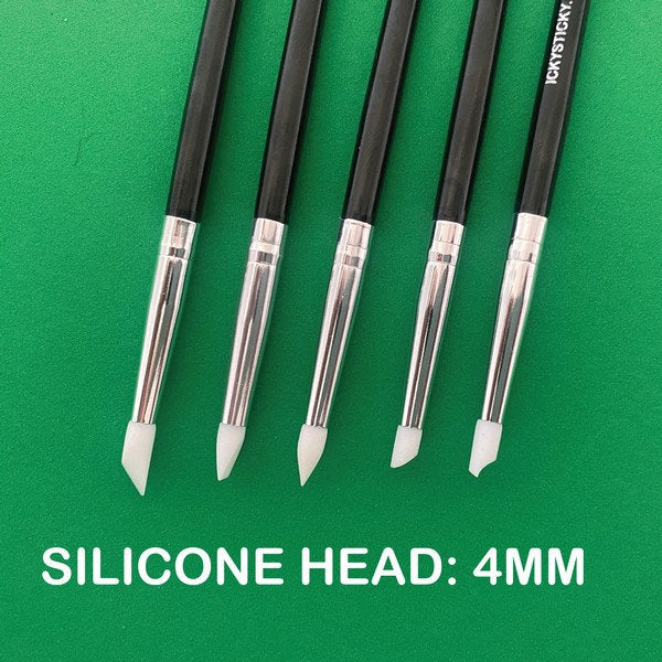 Ickysticky Silicone Tip Brush 5pk IckySticky