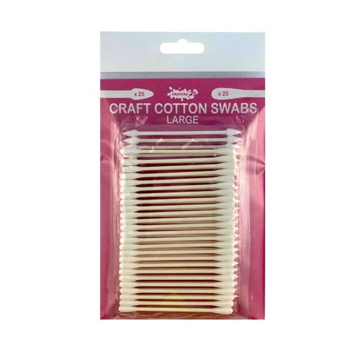 Ickysticky Craft Cotton Swabs Large 50 pack IckySticky