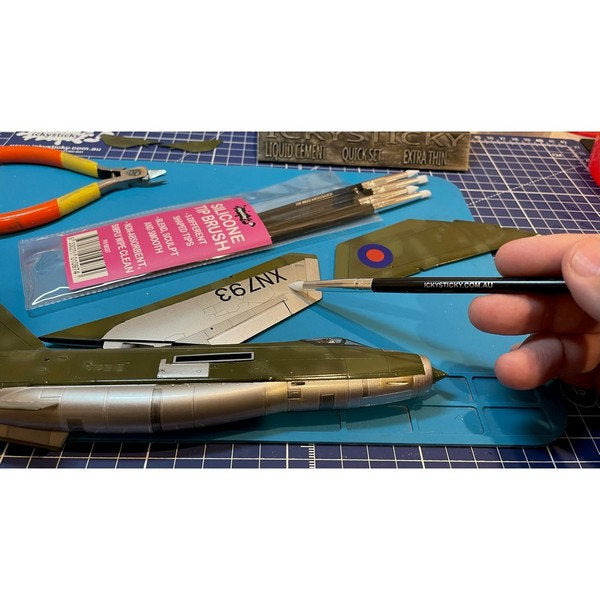 Ickysticky Silicone Tip Brush 5pk IckySticky